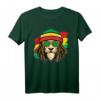 40 Geburtstag T-Shirt mit Rasta Löwe - Perfekt für Roots Reggae, Ragga, Ska & Jah Musik Fans als Geschenk