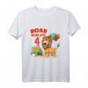 Kinder Süßer Löwe T-Shirt zum 4. Geburtstag – Perfektes Geschenk für Jungen und Mädchen, Kindergeburtstag & Kindergarten