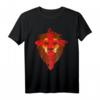 Christen Löwe Gott Kirche T-Shirt – Religiöses Geschenk für Gläubige, Bibelmotiv mit Kreuz für Christen zu Ostern, Weihnachten & Kirchentagen