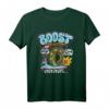 Boost Lowclothing T-Shirt mit Snail-Design – Lustiges Geschenk für Motorrad- und Straßenliebhaber zum Geburtstag, Weihnachten, Vatertag & Muttertag