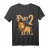 Kinder Zweiter Geburtstag Löwe Sternzeichen T-Shirt – Perfektes Geschenk für 2-Jährige zum Kindergeburtstag