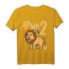 Kinder Zweiter Geburtstag Löwe Sternzeichen T-Shirt – Perfektes Geschenk für 2-Jährige zum Kindergeburtstag