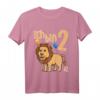 Kinder Zweiter Geburtstag Löwe Sternzeichen T-Shirt – Perfektes Geschenk für 2-Jährige zum Kindergeburtstag