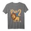 Kinder Zweiter Geburtstag Löwe Sternzeichen T-Shirt – Perfektes Geschenk für 2-Jährige zum Kindergeburtstag