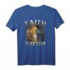 Glaube über die Angst Löwe von Juda Christliches T-Shirt - Inspirierende Kleidung für Christen, Familie & Freunde zum Geburtstag, Weihnachten & Ostern