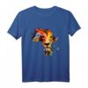 Löwe Afrika Silhouette T-Shirt | Safari Kleidung & Geschenk für Afrika- und Tierliebhaber zu Weihnachten & Geburtstag