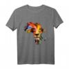 Löwe Afrika Silhouette T-Shirt | Safari Kleidung & Geschenk für Afrika- und Tierliebhaber zu Weihnachten & Geburtstag