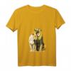 König Löwe & Königin Löwe T-Shirt mit V-Ausschnitt – Perfektes Geschenk für Paare, Geburtstag & Weihnachten