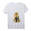 König Löwe & Königin Löwe T-Shirt mit V-Ausschnitt – Perfektes Geschenk für Paare, Geburtstag & Weihnachten