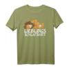 Lieblings Schlafshirt Afrika Zoo Tier Nachthemd Löwe – Bequemes Tierdesign für Powernaps, Nachtschwärmer & Langschläfer