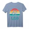 Löwe Sonnenuntergang Tierkreiszeichen T-Shirt - Perfektes Geburtstagsgeschenk für Sternzeichen-Liebhaber im Löwe-Zeitraum