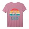 Löwe Sonnenuntergang Tierkreiszeichen T-Shirt - Perfektes Geburtstagsgeschenk für Sternzeichen-Liebhaber im Löwe-Zeitraum
