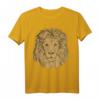 Löwen T-Shirt für Löwenliebhaber, Raubkatzen & Safari-Fans – Mächtiger Löwen Kopf im Retro-Design als Geschenk für Damen, Herren & Kinder