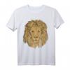 Löwen T-Shirt für Löwenliebhaber, Raubkatzen & Safari-Fans – Mächtiger Löwen Kopf im Retro-Design als Geschenk für Damen, Herren & Kinder