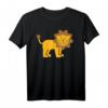 Löwe T-Shirt für Kinder – Süßer Comic Löwe mit Safari-Motiv, bequem geschnitten, ideal für Kinder und Tierliebhaber