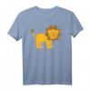 Löwe T-Shirt für Kinder – Süßer Comic Löwe mit Safari-Motiv, bequem geschnitten, ideal für Kinder und Tierliebhaber