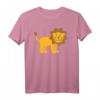 Löwe T-Shirt für Kinder – Süßer Comic Löwe mit Safari-Motiv, bequem geschnitten, ideal für Kinder und Tierliebhaber