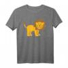 Löwe T-Shirt für Kinder – Süßer Comic Löwe mit Safari-Motiv, bequem geschnitten, ideal für Kinder und Tierliebhaber