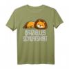 Offizielles Löwe Schlafshirt für Herren & Damen – Lustiges Geschenk zum Geburtstag, Weihnachten oder für Morgenmuffel