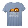 Offizielles Löwe Schlafshirt für Herren & Damen – Lustiges Geschenk zum Geburtstag, Weihnachten oder für Morgenmuffel