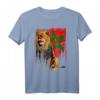 Löwe-marokkanische Flagge T-Shirt – Stolz auf marokkanische Wurzeln, ideales Geschenk für Freunde & Familie