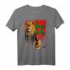 Löwe-marokkanische Flagge T-Shirt – Stolz auf marokkanische Wurzeln, ideales Geschenk für Freunde & Familie