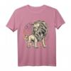 Sternzeichen Löwe T-Shirt Geburtstag Juli - August | Astrologie Geschenk für Geborene & Geburtstagsidee