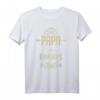 Herren Der beste Papa Krieger Herz eines Löwen Vatertag Spruch T-Shirt – Originelles Geschenk zum Geburtstag, Weihnachten & Vatertag
