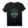 Partylöwe - Löwe mit Musik Sonnenbrille Discjockey T-Shirt für Partygänger, DJs und Clubbesuche