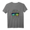 Partylöwe - Löwe mit Musik Sonnenbrille Discjockey T-Shirt für Partygänger, DJs und Clubbesuche