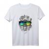Partylöwe - Löwe mit Musik Sonnenbrille Discjockey T-Shirt für Partygänger, DJs und Clubbesuche