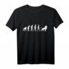 Löwe Lustig Evolution Tierfreund Geschenk T-Shirt – Originelles Tiermotiv für Männer, Frauen und Kinder