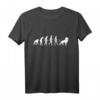 Löwe Lustig Evolution Tierfreund Geschenk T-Shirt – Originelles Tiermotiv für Männer, Frauen und Kinder
