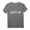 Löwe Lustig Evolution Tierfreund Geschenk T-Shirt – Originelles Tiermotiv für Männer, Frauen und Kinder