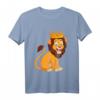 Kinder Löwe T-Shirt - Niedliches Dschungel Motiv, Klassisch geschnitten, langlebig & bequem