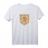 Schottischer Löwen-Emblem in Schottland-Flagge T-Shirt – Stolz auf schottische Wurzeln & Traditionen