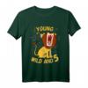 Kinder T-Shirt für den 5. Geburtstag - Löwe Safari Outfit für Kinder, Lustiges Party-Shirt für Jungen und Mädchen