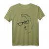 Brille tragender Löwe Nerd T-Shirt - Geschenkidee für Kunstliebhaber, Brillenträger & Tierfans mit Mähne