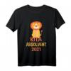 Kinder Kita Absolvent 2021 Junge Löwe Schulanfang T-Shirt - Coole Geschenkidee für den Schulstart & Einschulung