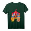 Kinder Geburtstagsshirt 5 Jahre Zirkus Löwe - Perfektes Outfit für den Kindergeburtstag im Zirkus-Motto