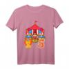Kinder Geburtstagsshirt 5 Jahre Zirkus Löwe - Perfektes Outfit für den Kindergeburtstag im Zirkus-Motto