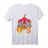 Kinder Geburtstagsshirt 5 Jahre Zirkus Löwe - Perfektes Outfit für den Kindergeburtstag im Zirkus-Motto