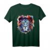 Löwe Kunst - Buntes Tier T-Shirt für Tierliebhaber, Freunde und Familie