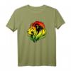 Reggae Musik Löwe Geschenk - Rasta Rastafari T-Shirt für Jamaika Fans & Partygänger