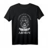 Armin Geschenk Name Löwe T-Shirt – Personalisierte Geburtstagsüberraschung für Männer und Jungs mit starkem Löwenmotiv