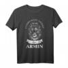 Armin Geschenk Name Löwe T-Shirt – Personalisierte Geburtstagsüberraschung für Männer und Jungs mit starkem Löwenmotiv