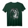 Löwenkopf mit blauen Augen für Liebhaber - König der Tiere T-Shirt, Sternzeichen Löwe Geschenk, Modisches Unisex-Design für Kinder & Erwachsene