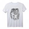 Löwenkopf mit blauen Augen für Liebhaber - König der Tiere T-Shirt, Sternzeichen Löwe Geschenk, Modisches Unisex-Design für Kinder & Erwachsene