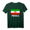 Persische Flagge T-Shirt mit Löwe und Sonne - Kulturelles Design für Menschen mit iranischer Herkunft
