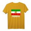 Persische Flagge T-Shirt mit Löwe und Sonne - Kulturelles Design für Menschen mit iranischer Herkunft